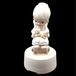 Precious Moments The Purr-fect Grandma Music Box 1981 Jonathan & David E-7184